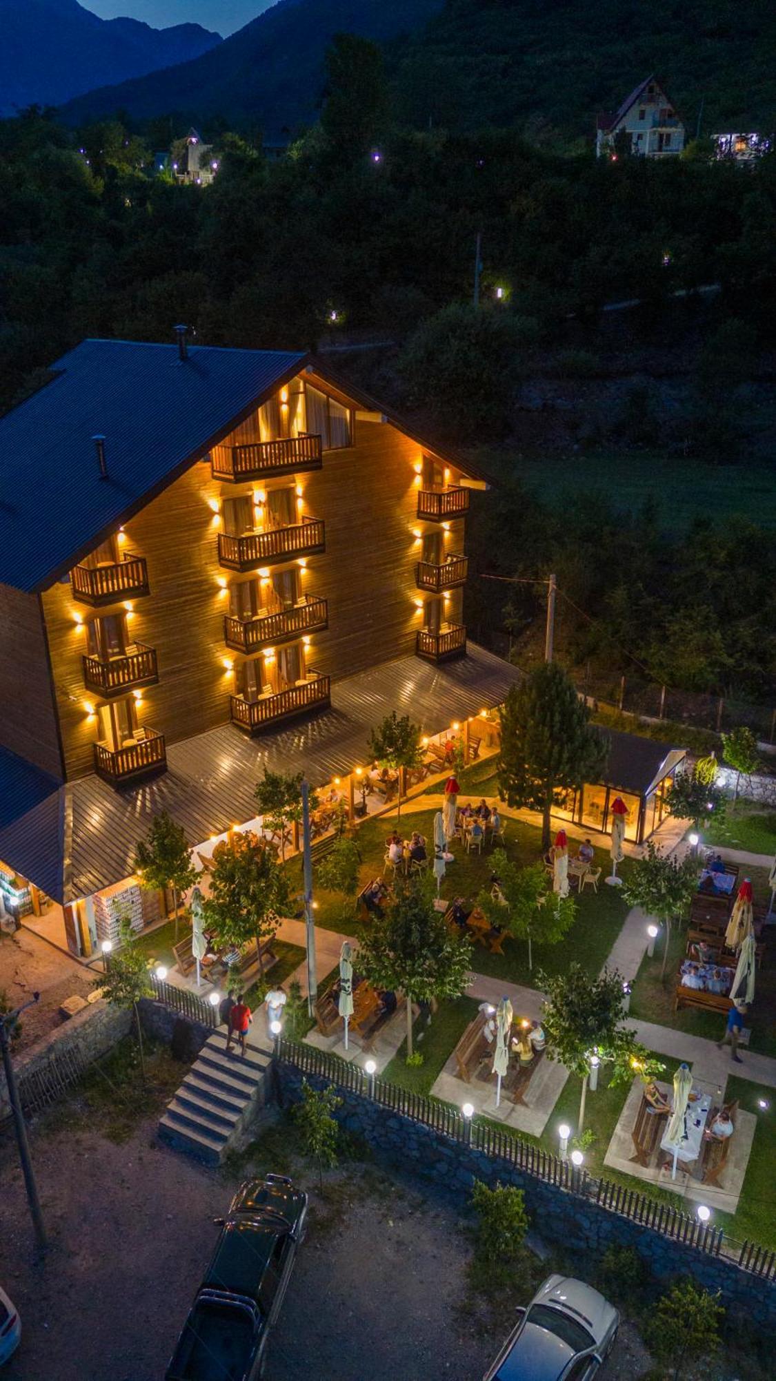 Hotel Jezerca Theth Exterior foto